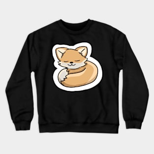 Sleeping fox Crewneck Sweatshirt